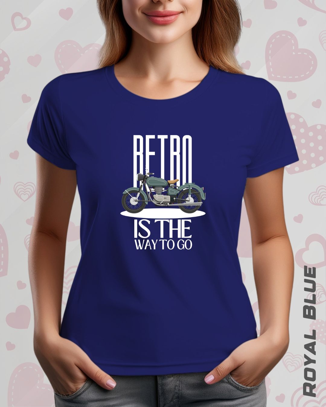 GO RETRO TEE - DARKER SHADES