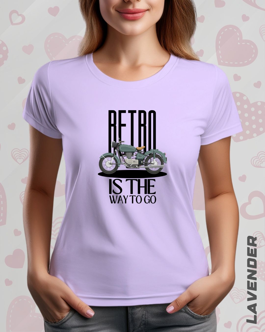 GO RETRO TEE - LIGHTER SHADES