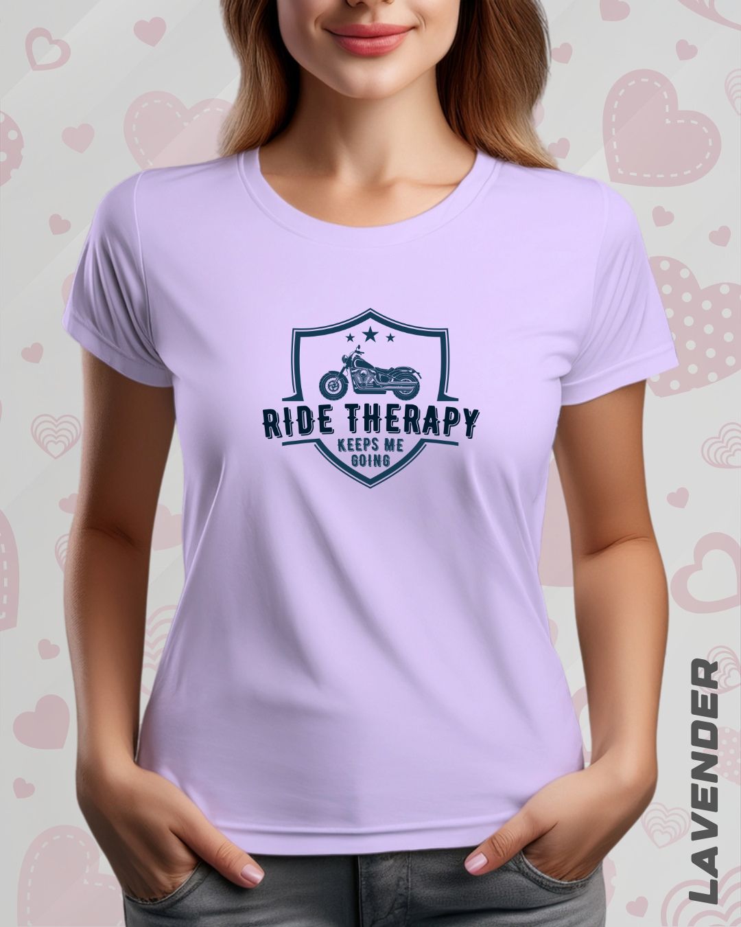 RIDE THERAPY TEE - LIGHTER SHADES