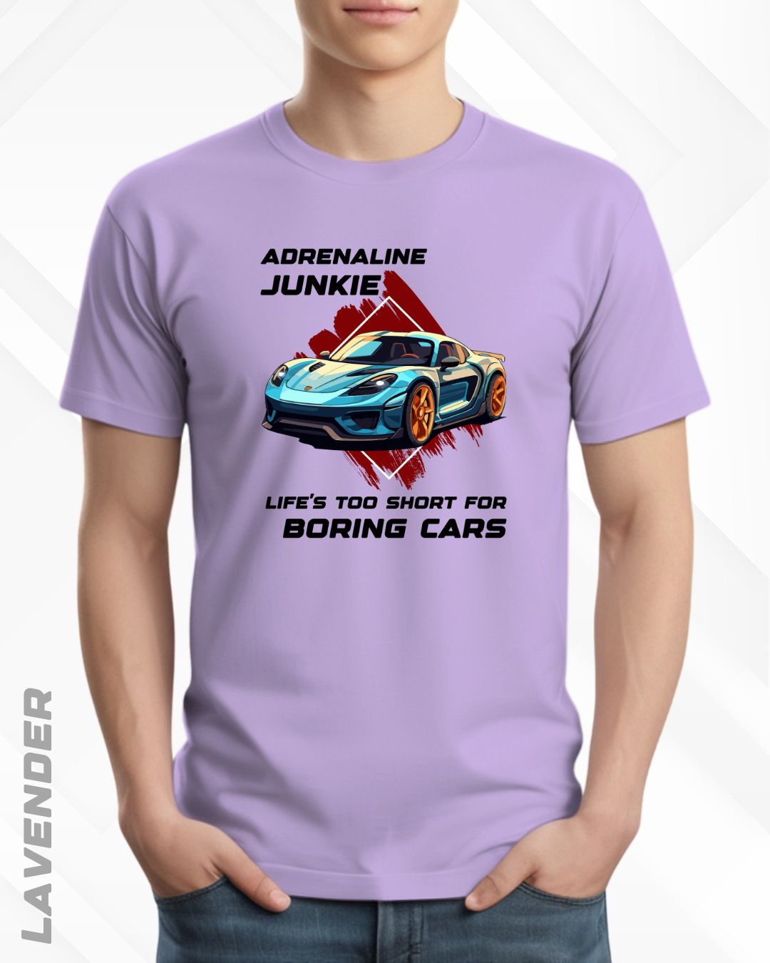 ADRENALINE JUNKIE TEE - LIGHTER SHADES