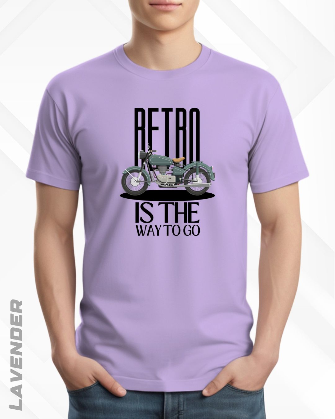 GO RETRO TEE - LIGHTER SHADES