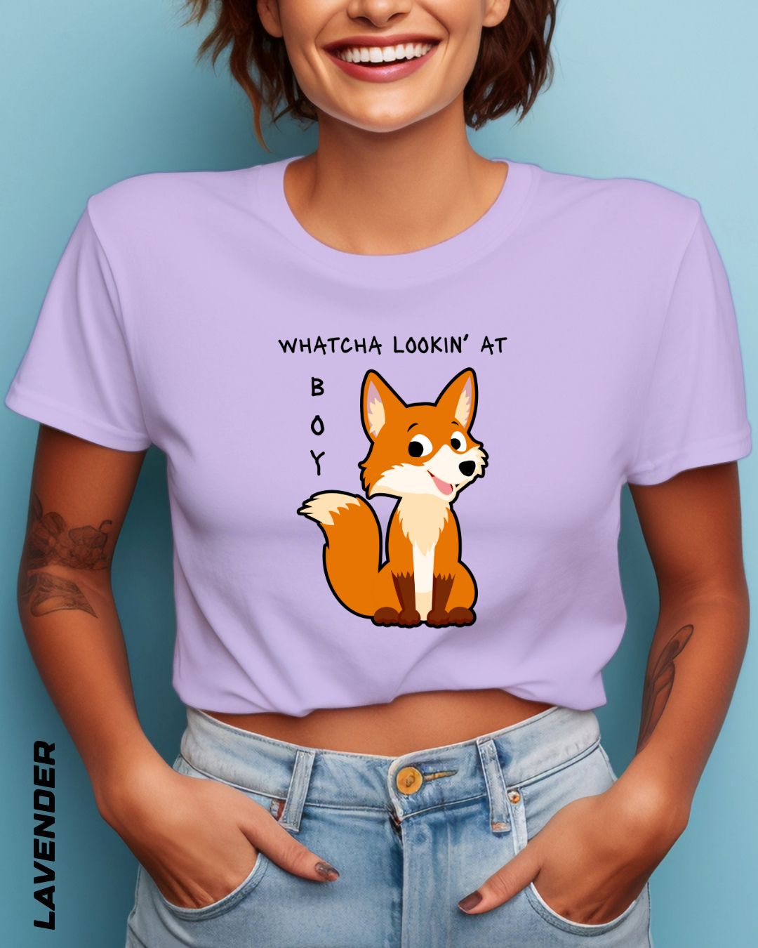 FOXY GLARE CROP TOP - LIGHTER SHADES