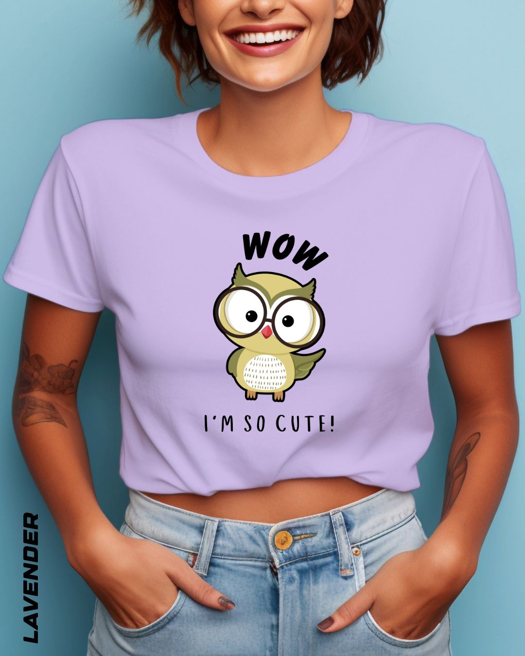 I'M SO CUTE CROP TOP - LIGHTER SHADES