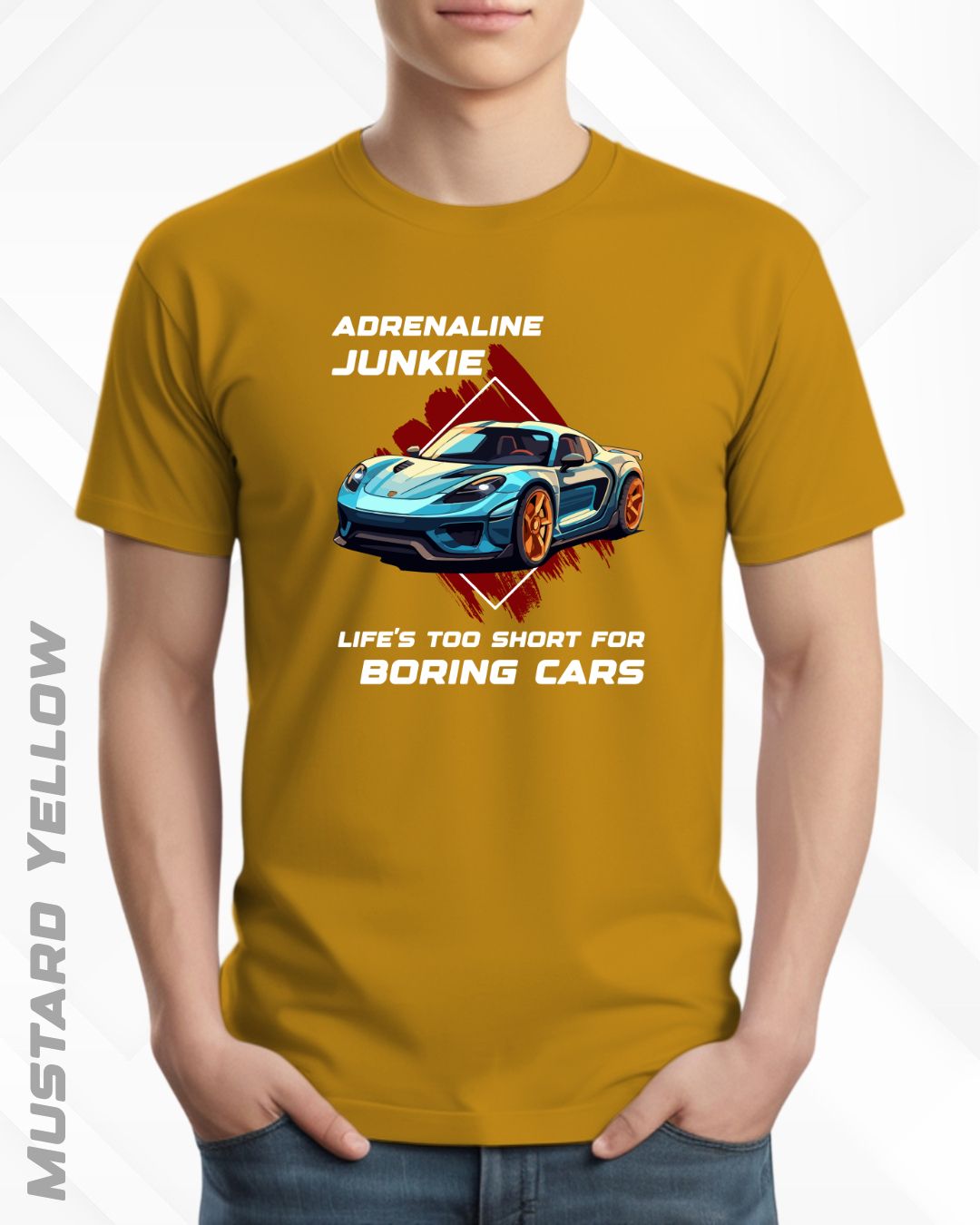 ADRENALINE JUNKIE TEE - DARKER SHADES