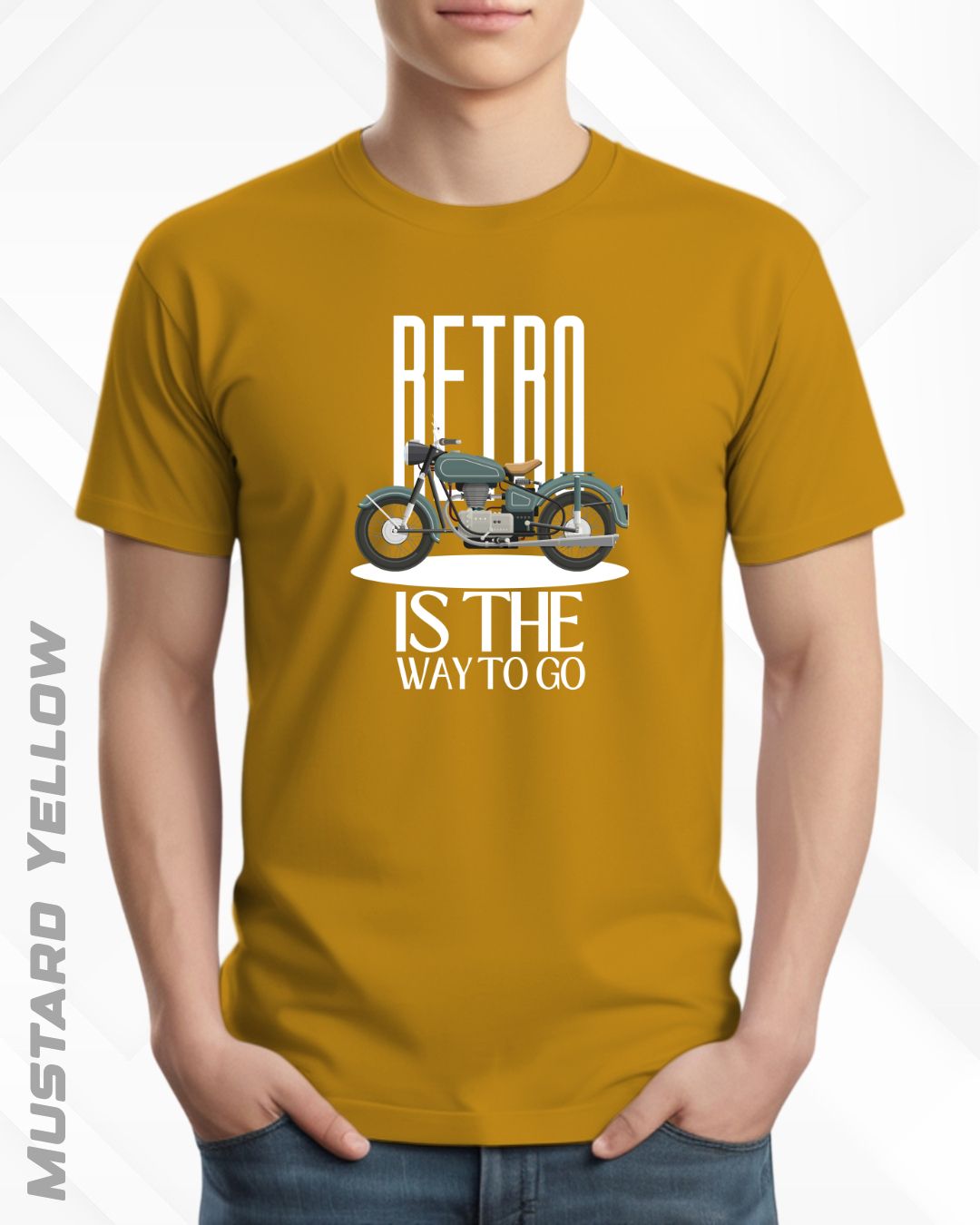 GO RETRO TEE - DARKER SHADES