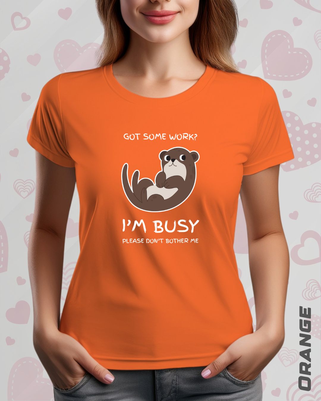 I'M BUSY TEE - DARKER SHADES