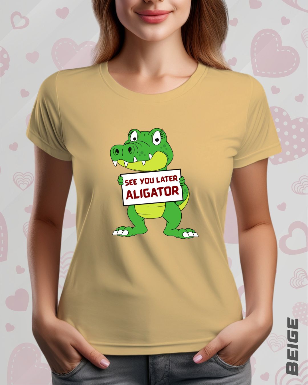 ALIGATOR TEE - LIGHTER SHADES