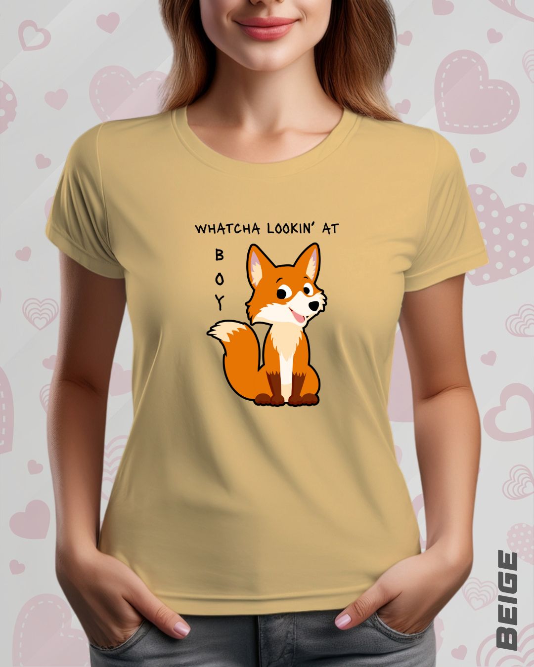 FOXY GLARE TEE - LIGHTER SHADES