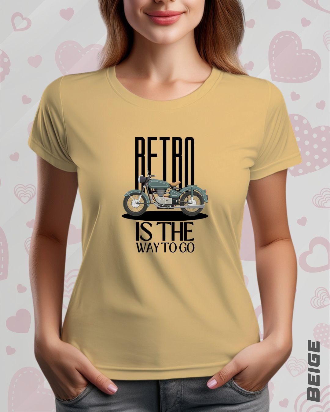 GO RETRO TEE - LIGHTER SHADES