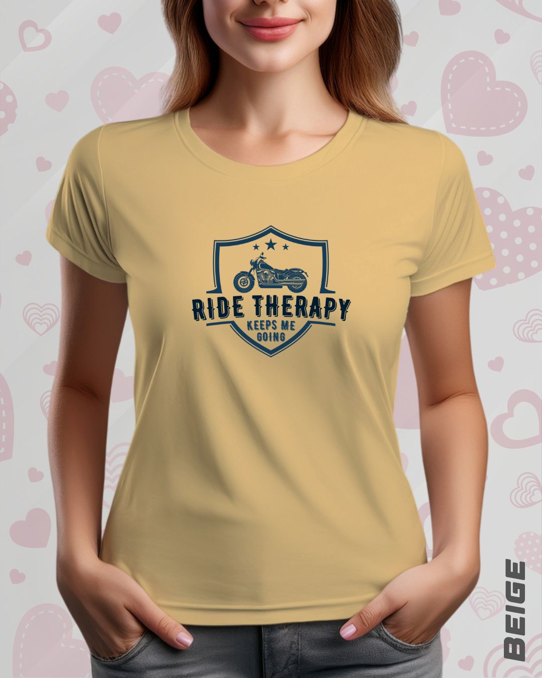 RIDE THERAPY TEE - LIGHTER SHADES
