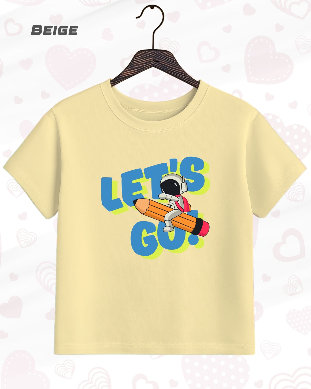 LET'S GO TEE - LIGHTER SHADES