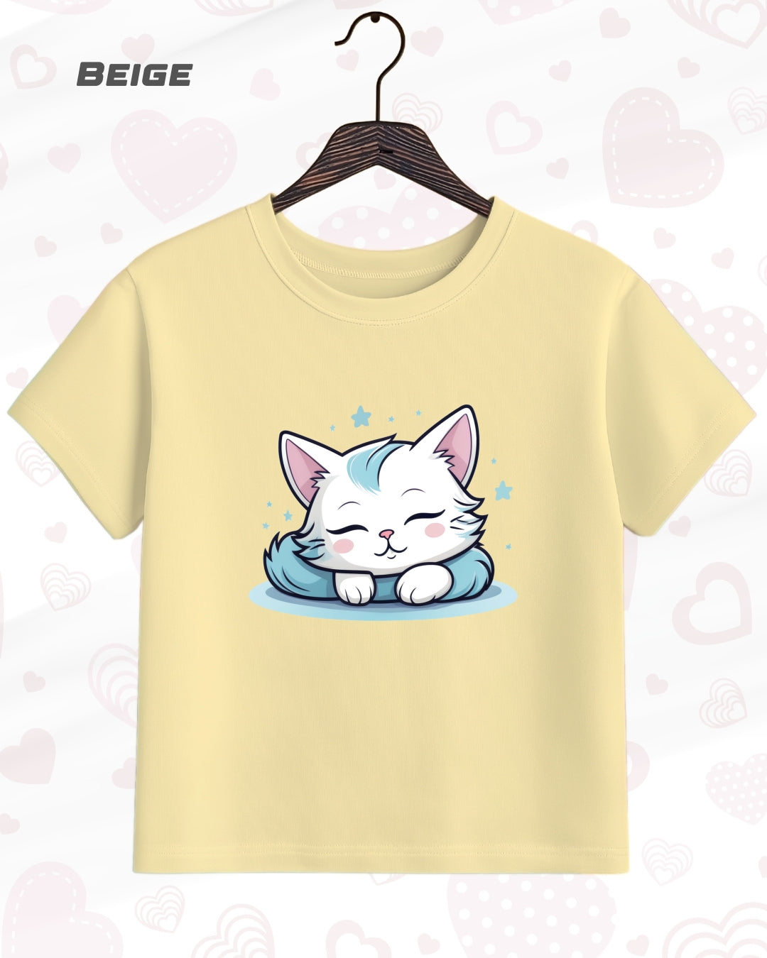 MEOW 1 TEE - LIGHTER SHADES