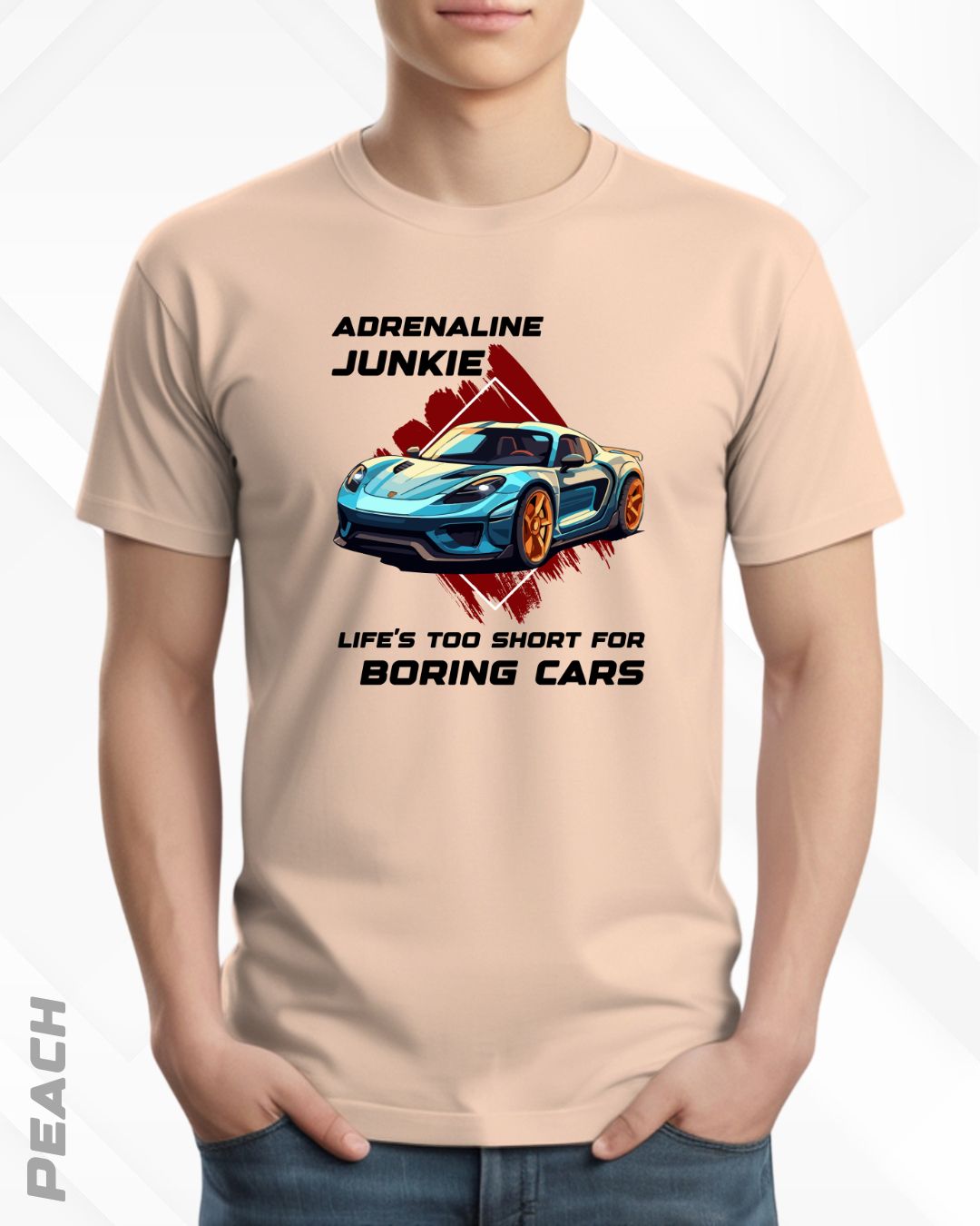 ADRENALINE JUNKIE TEE - LIGHTER SHADES