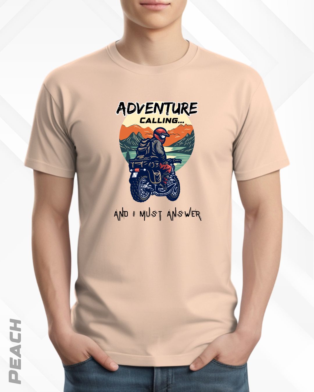 ADVENTURE CALLING TEE - LIGHTER SHADES