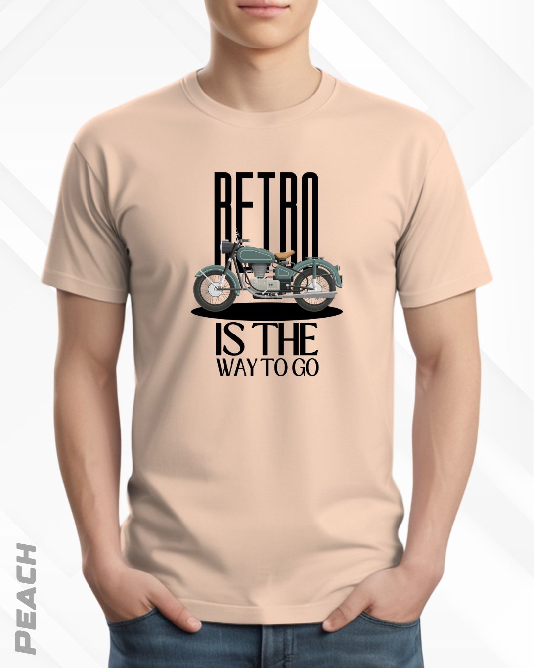 GO RETRO TEE - LIGHTER SHADES