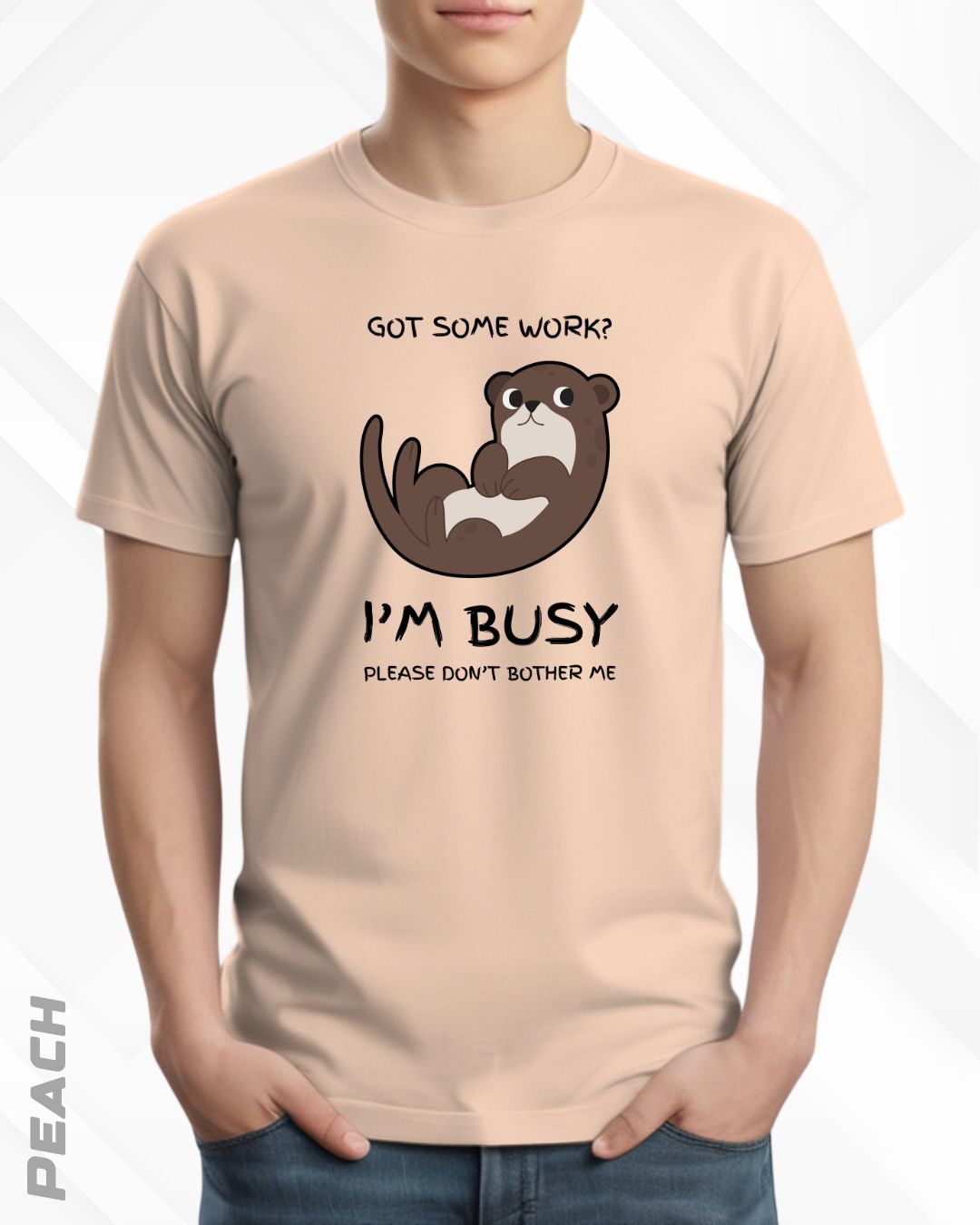 I'M BUSY TEE - LIGHTER SHADES
