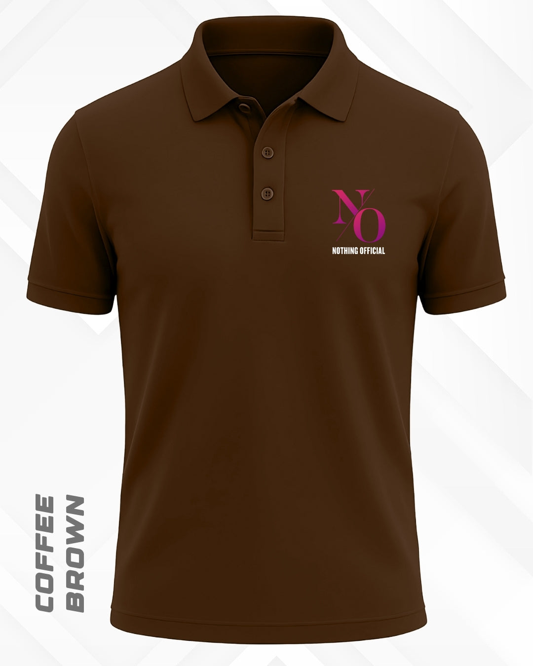 NOTHING OFFICIAL POLO T-SHIRT - DARKER SHADES