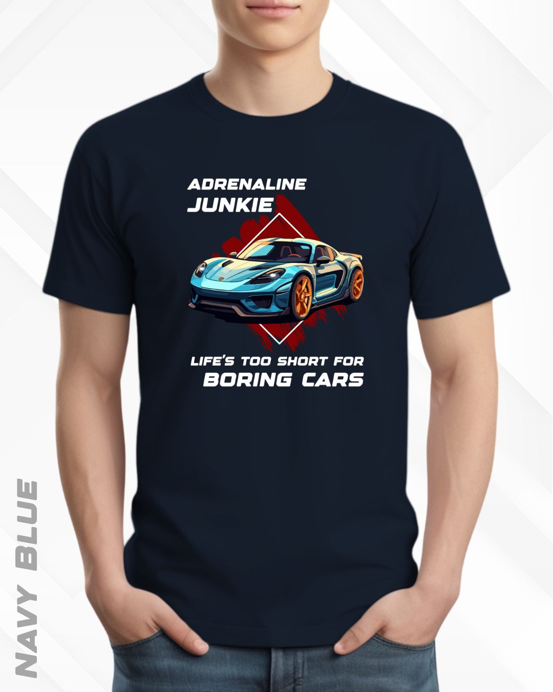 ADRENALINE JUNKIE TEE - DARKER SHADES