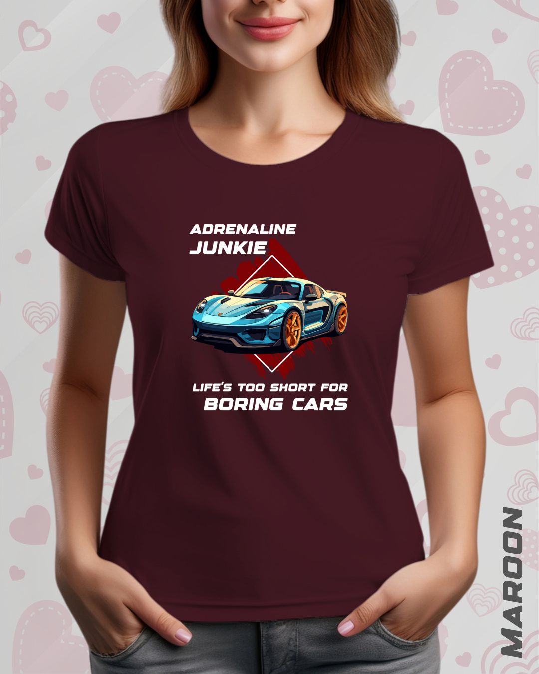 ADRENALINE JUNKIE TEE - DARKER SHADES
