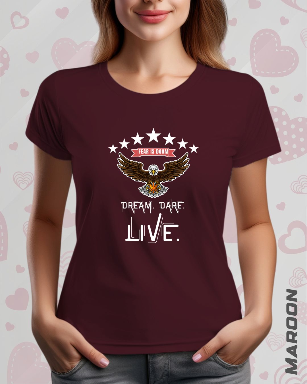 DREAM DARE LIVE TEE - DARKER SHADES