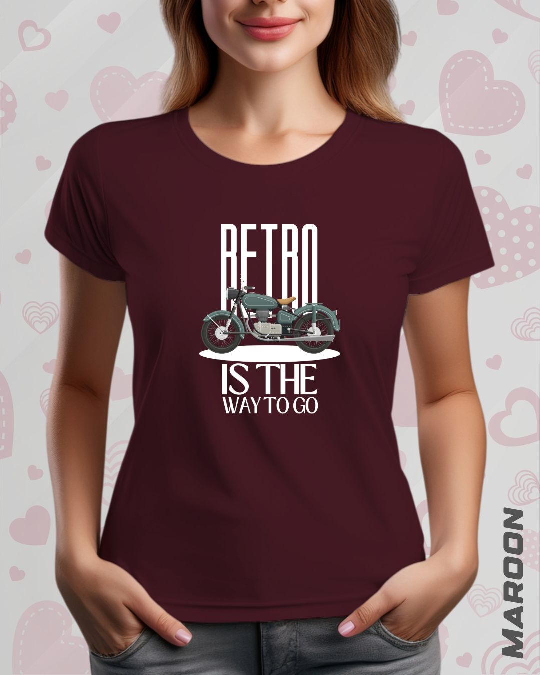 GO RETRO TEE - DARKER SHADES