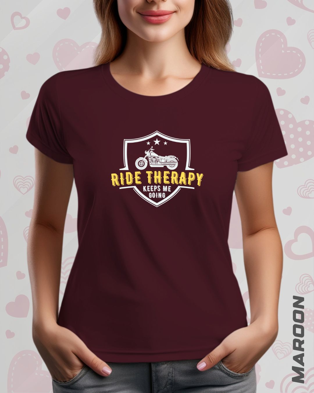 RIDE THERAPY TEE - DARKER SHADES