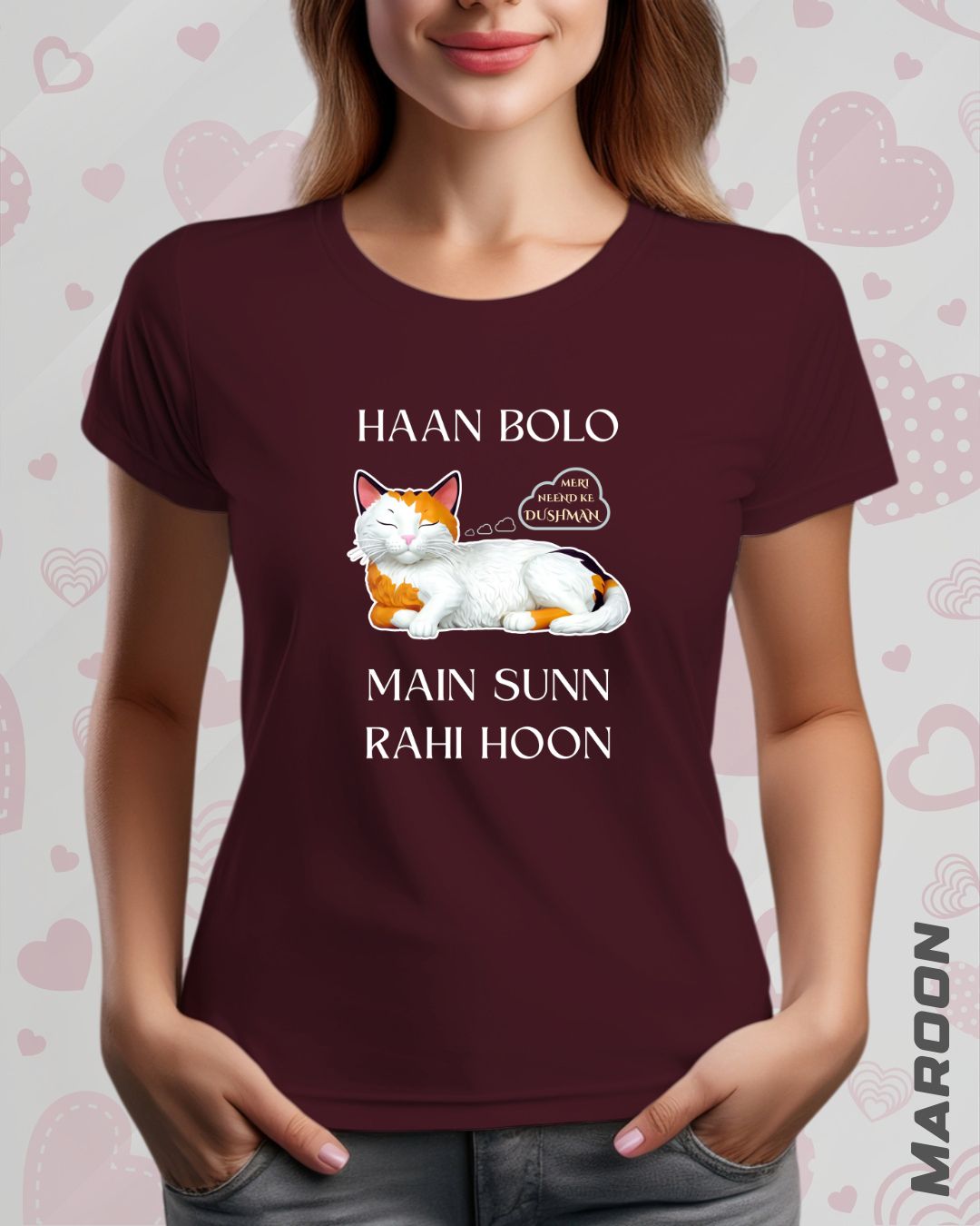 SLEEPY HEAD GIRL TEE - DARKER SHADES
