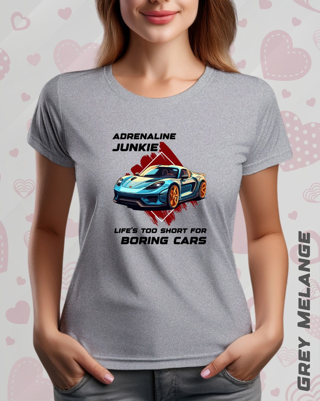 ADRENALINE JUNKIE TEE - LIGHTER SHADES