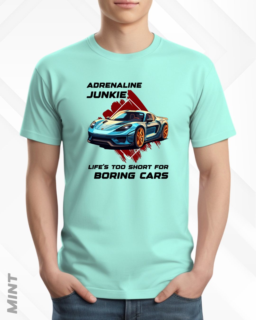 ADRENALINE JUNKIE TEE - LIGHTER SHADES