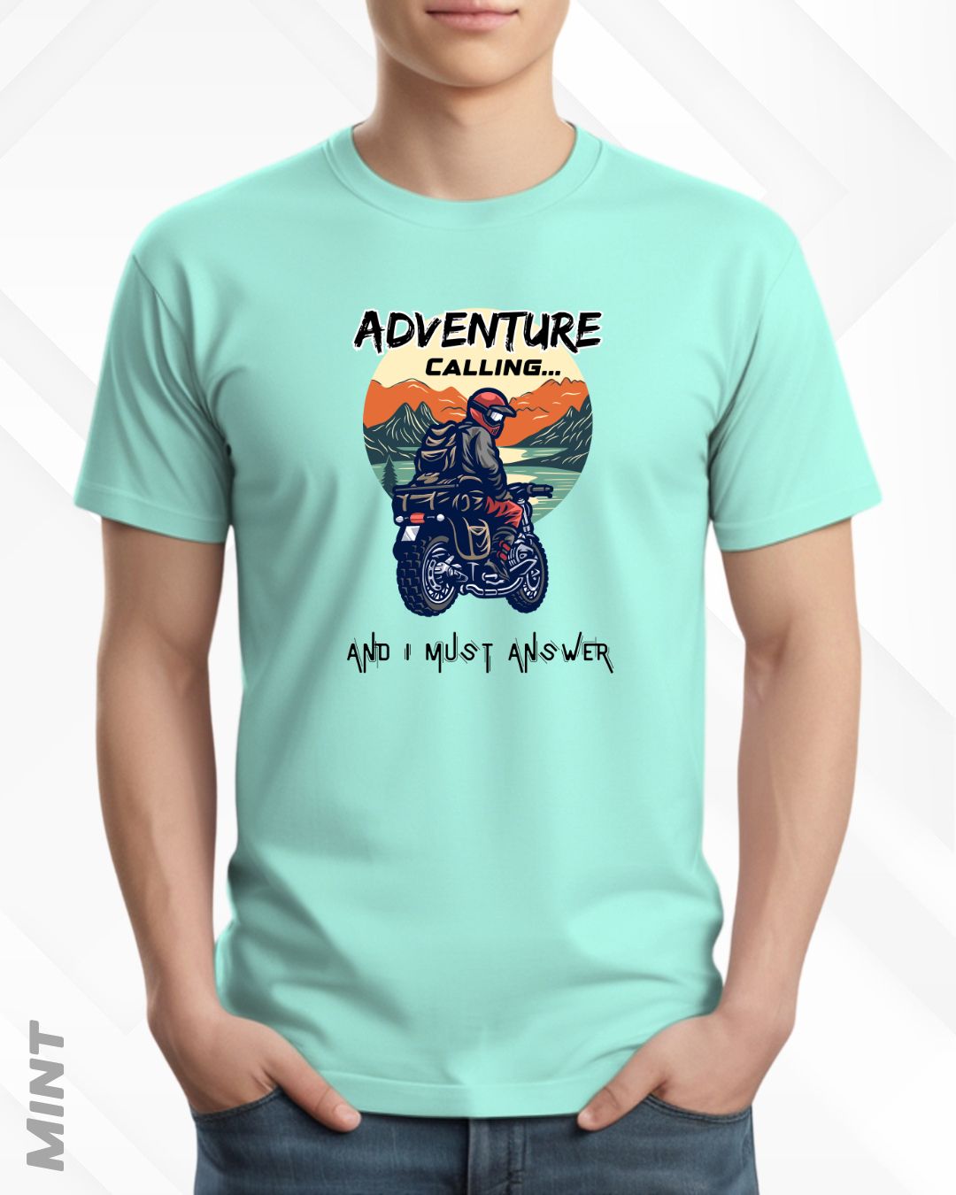ADVENTURE CALLING TEE - LIGHTER SHADES