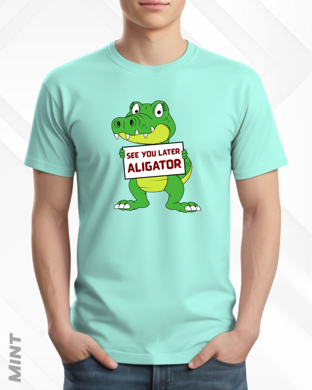 ALIGATOR TEE - LIGHTER SHADES