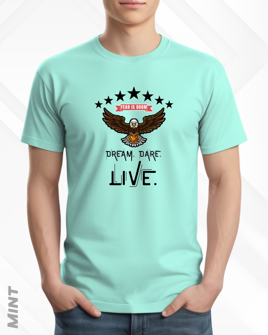 DREAM DARE LIVE TEE - LIGHTER SHADES