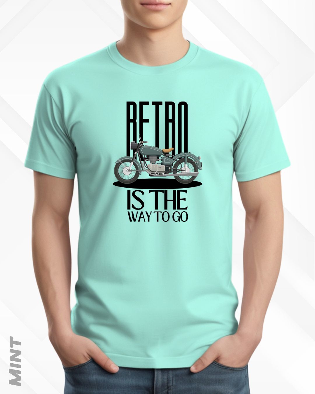 GO RETRO TEE - LIGHTER SHADES