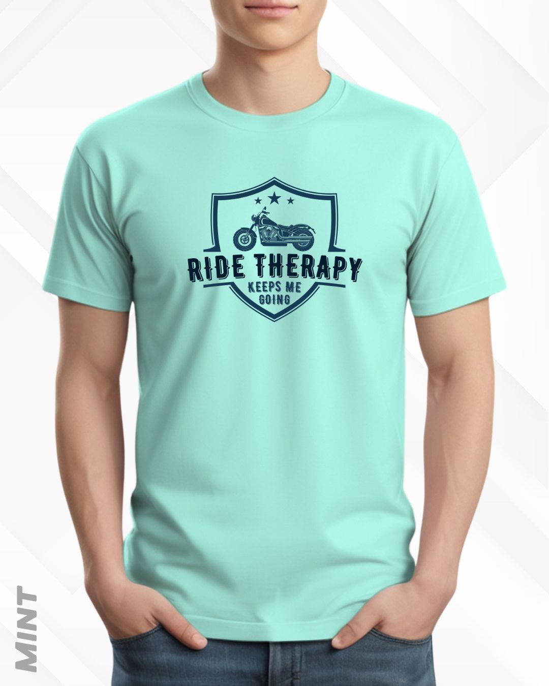 RIDE THERAPY TEE - LIGHTER SHADES