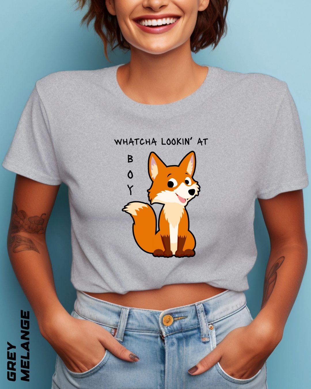 FOXY GLARE CROP TOP - LIGHTER SHADES