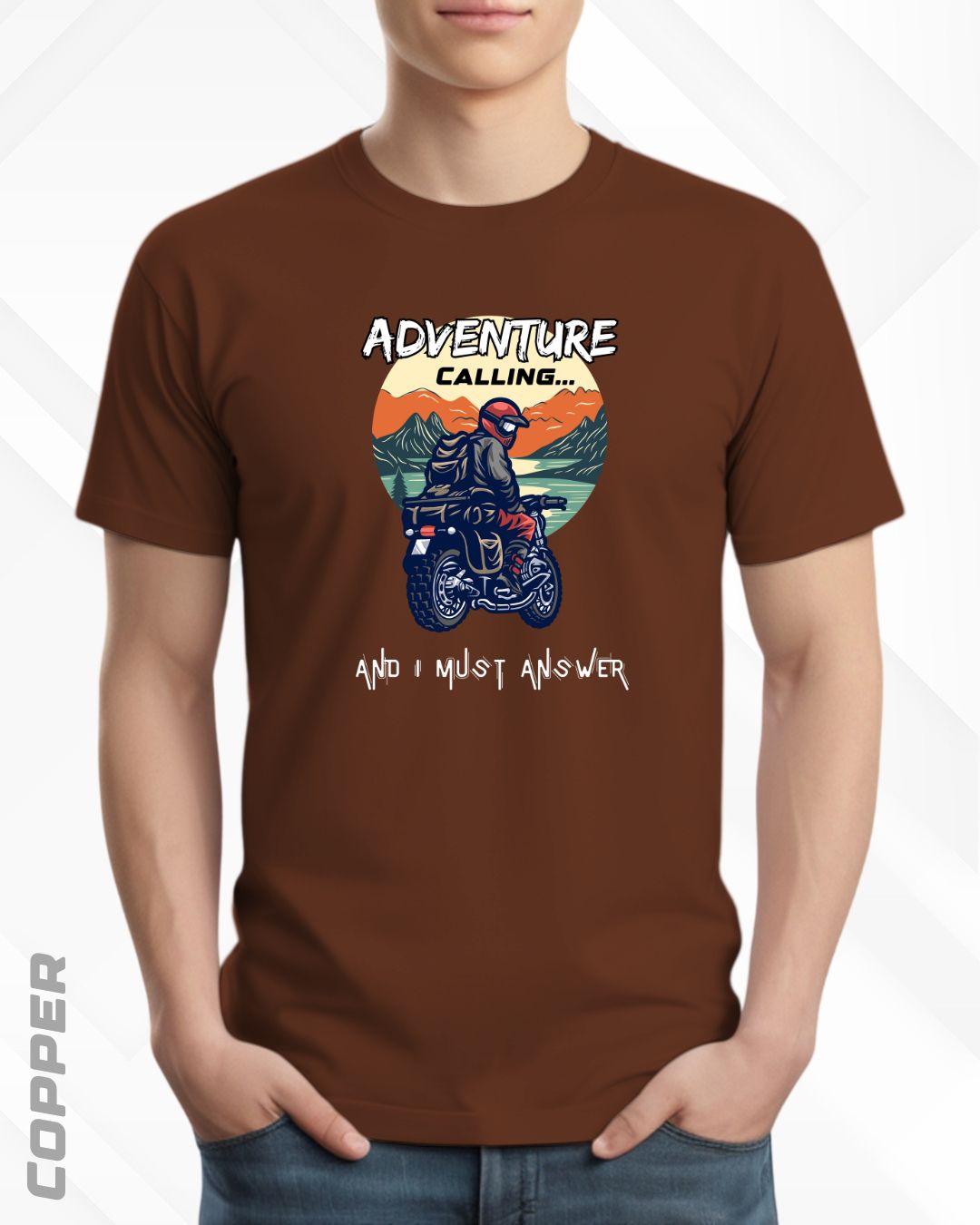 ADVENTURE CALLING TEE - DARKER SHADES