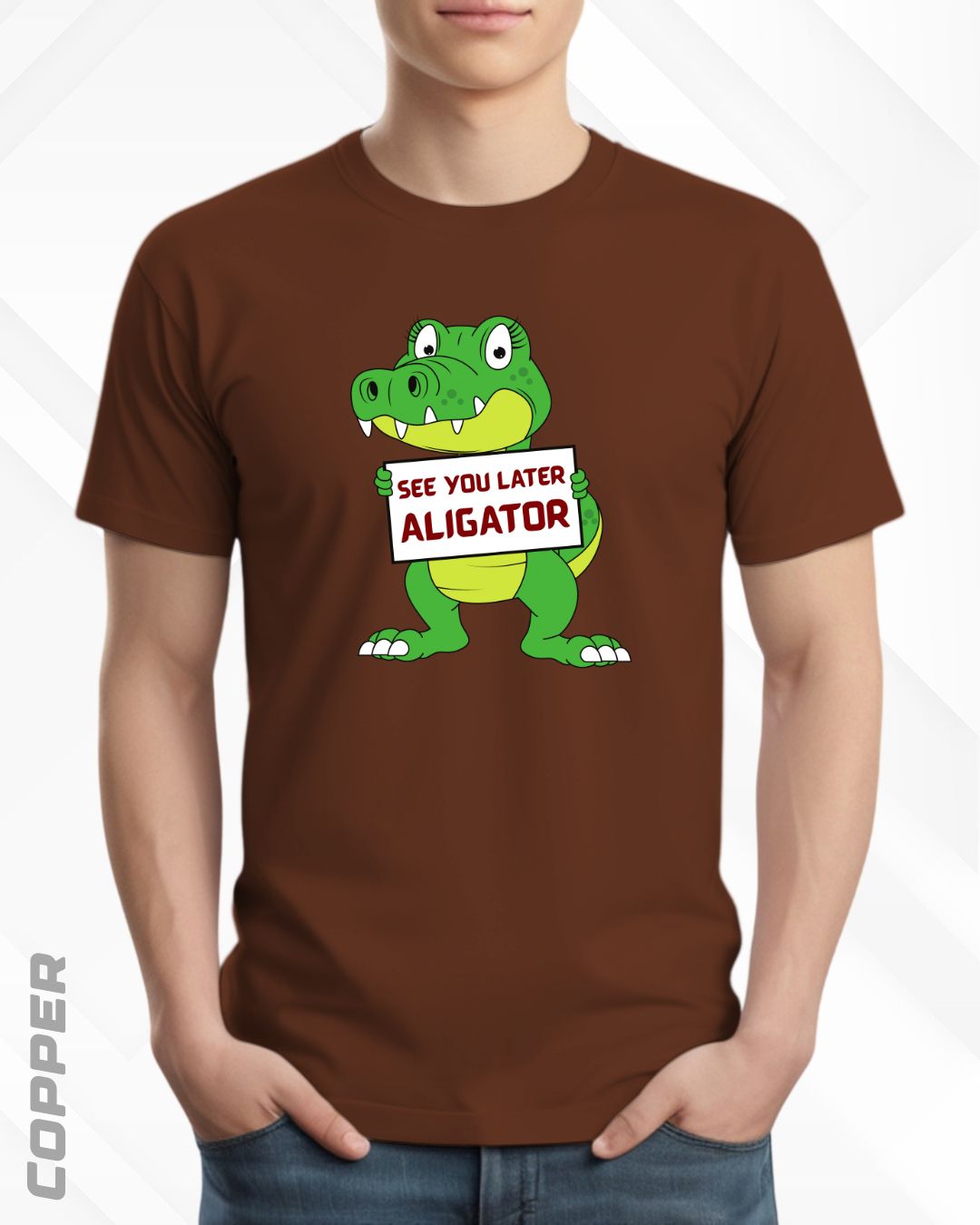 ALIGATOR TEE - DARKER SHADES