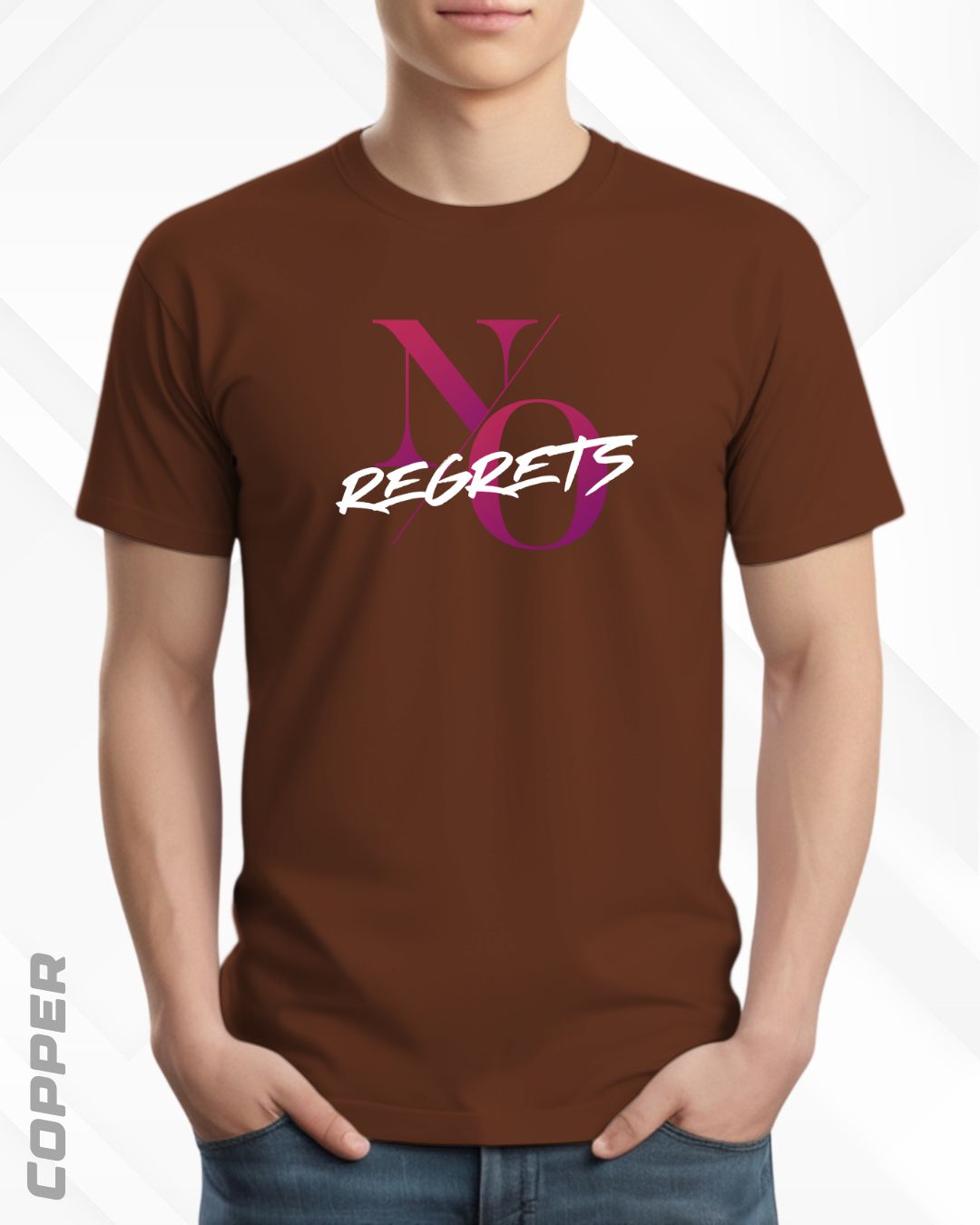 NO REGRETS TEE - DARKER SHADES