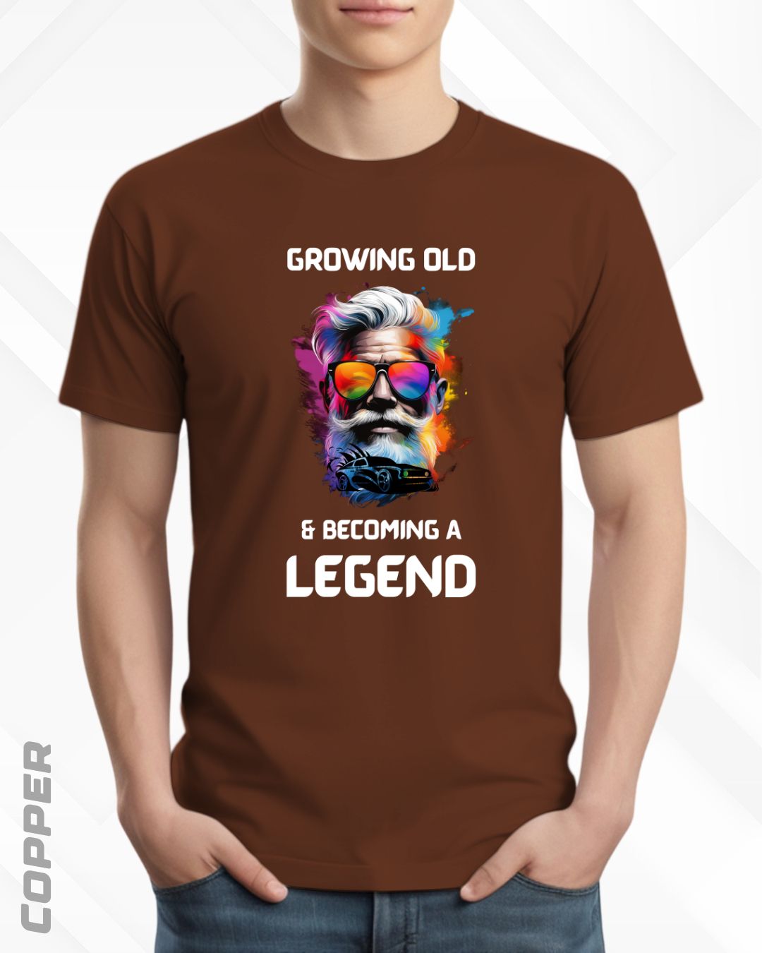 OLD LEGEND TEE - DARKER SHADES