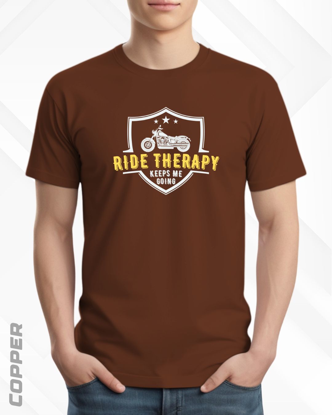 RIDE THERAPY TEE - DARKER SHADES