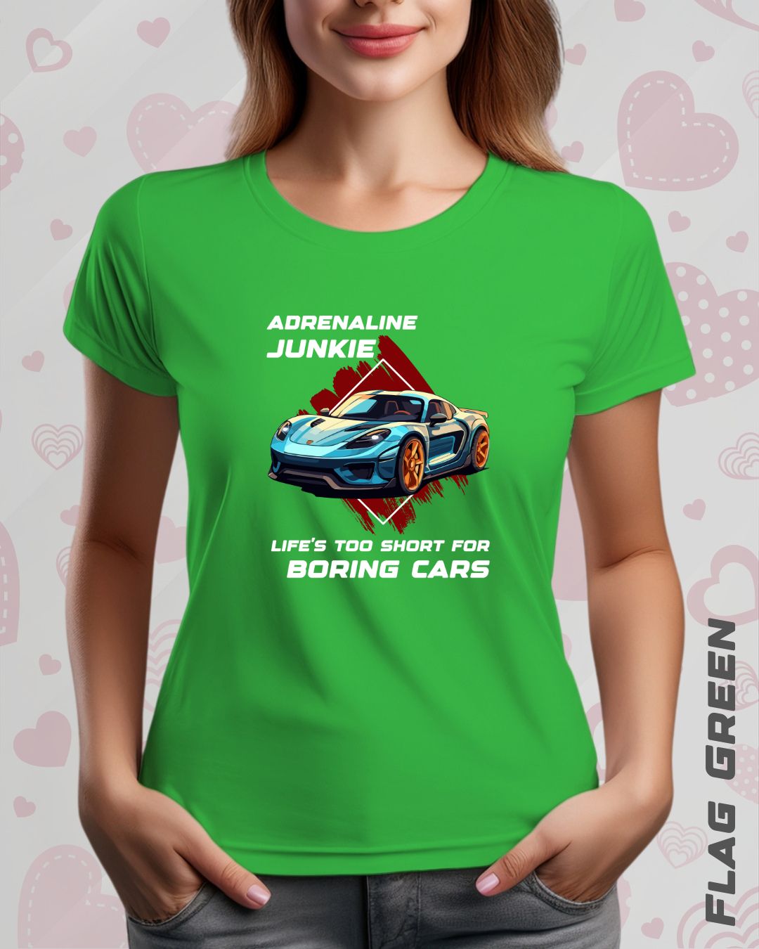 ADRENALINE JUNKIE TEE - DARKER SHADES