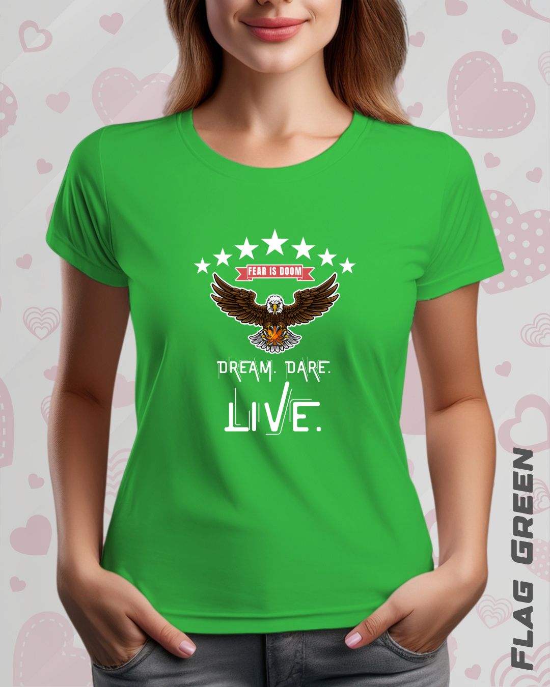 DREAM DARE LIVE TEE - DARKER SHADES