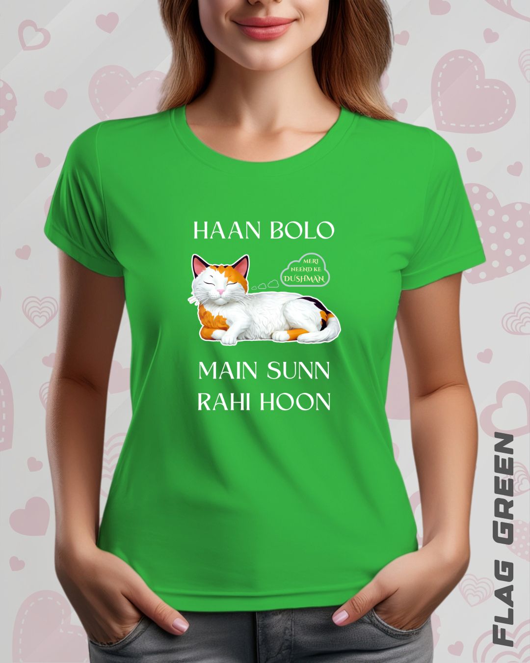 SLEEPY HEAD GIRL TEE - DARKER SHADES