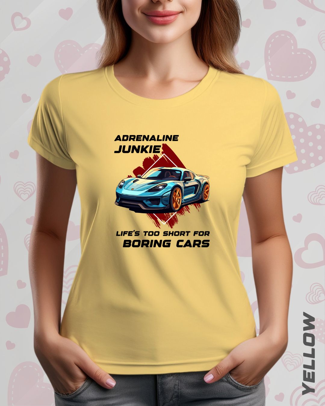 ADRENALINE JUNKIE TEE - LIGHTER SHADES