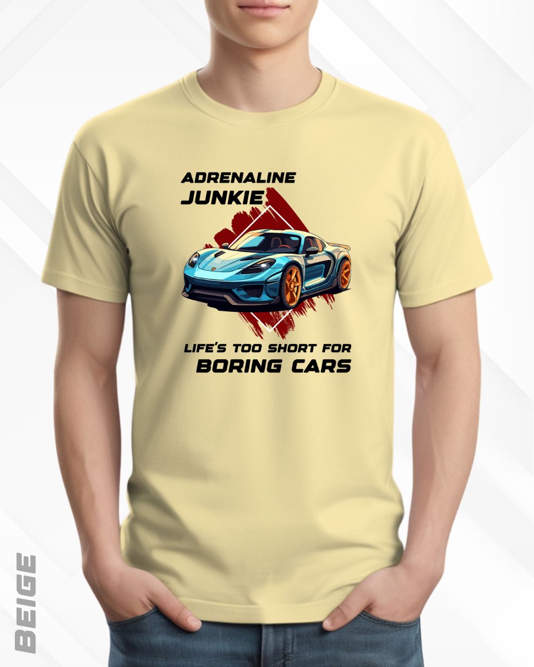 ADRENALINE JUNKIE TEE - LIGHTER SHADES