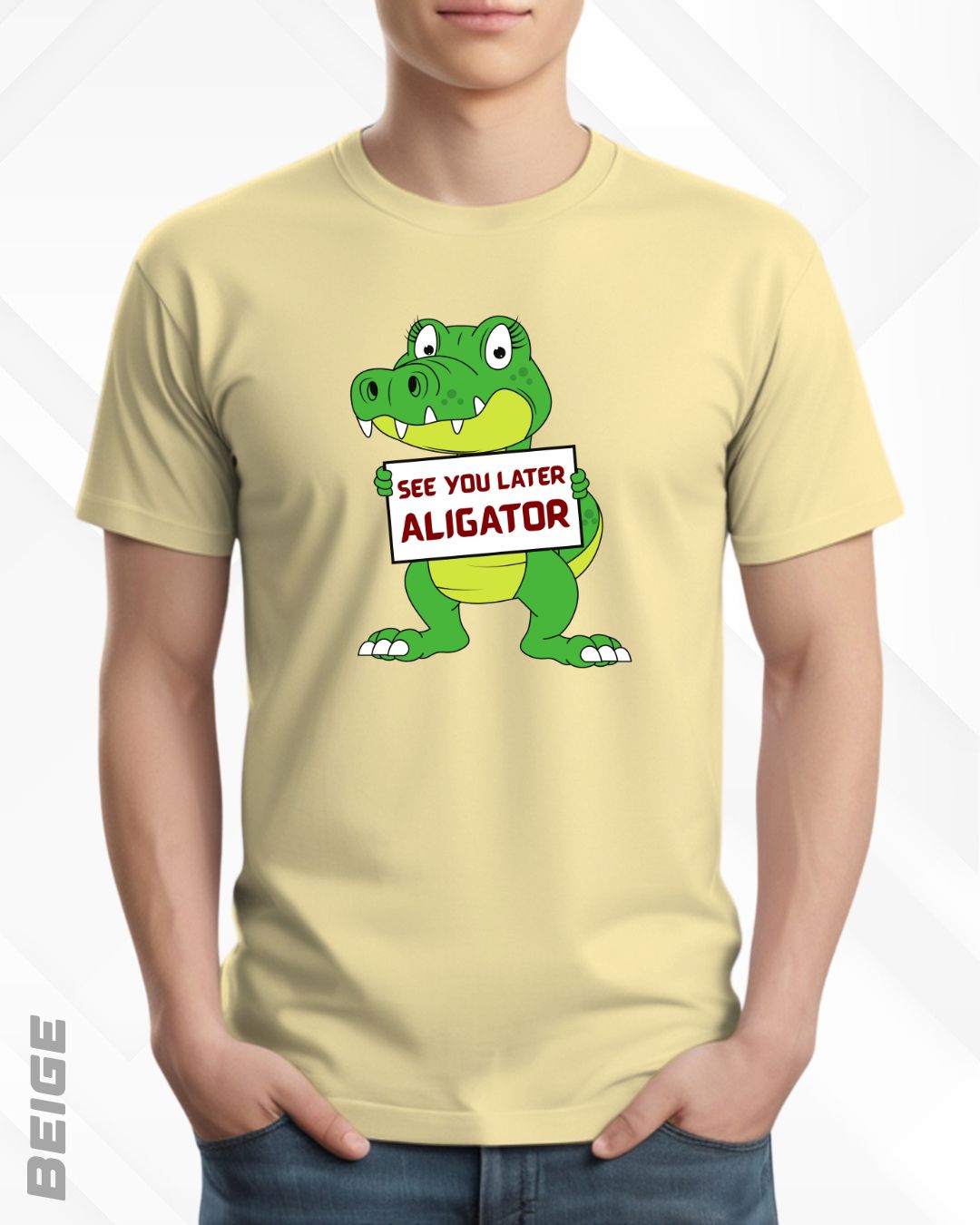 ALIGATOR TEE - LIGHTER SHADES