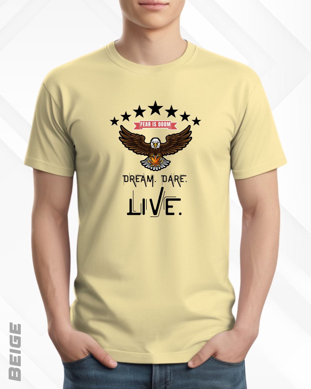 DREAM DARE LIVE TEE - LIGHTER SHADES