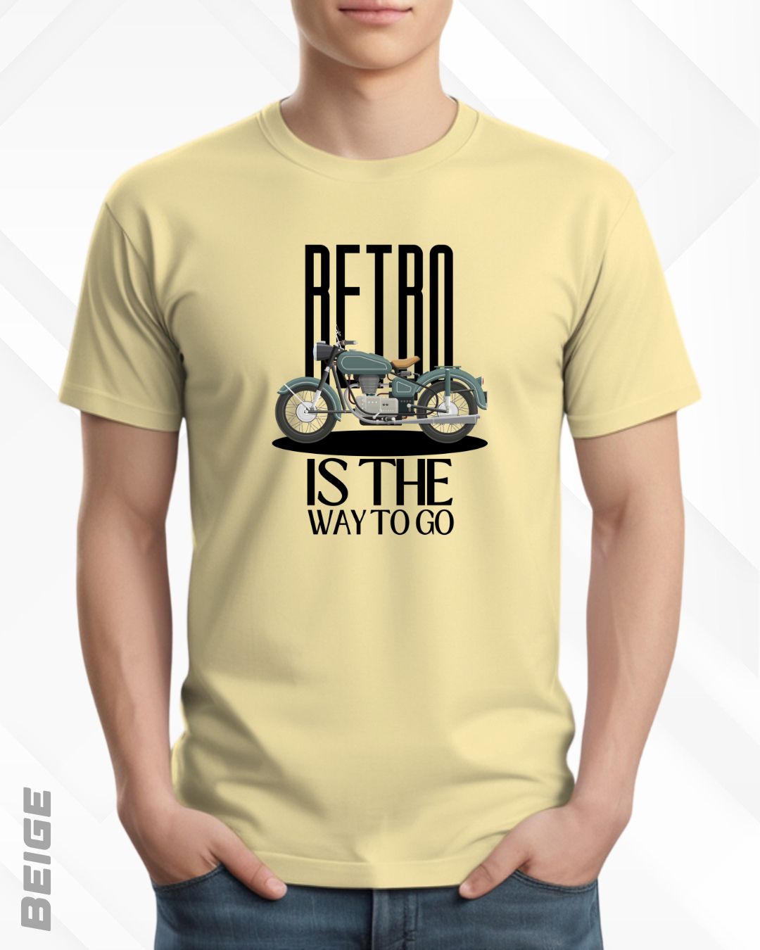 GO RETRO TEE - LIGHTER SHADES