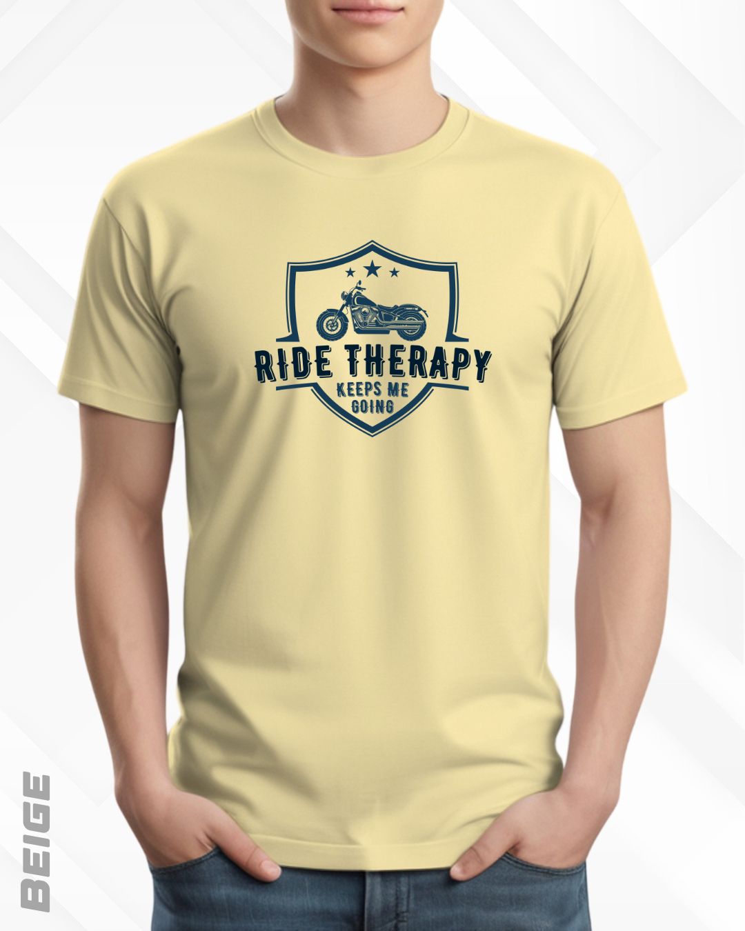 RIDE THERAPY TEE - LIGHTER SHADES