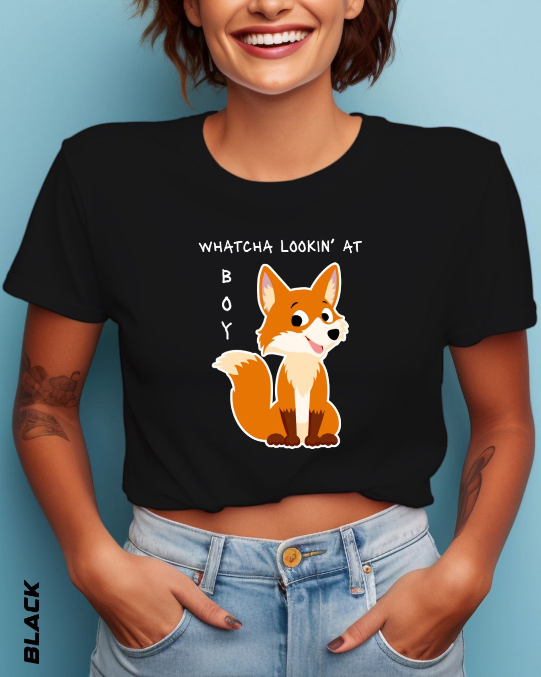 FOXY GLARE CROP TOP - DARKER SHADES